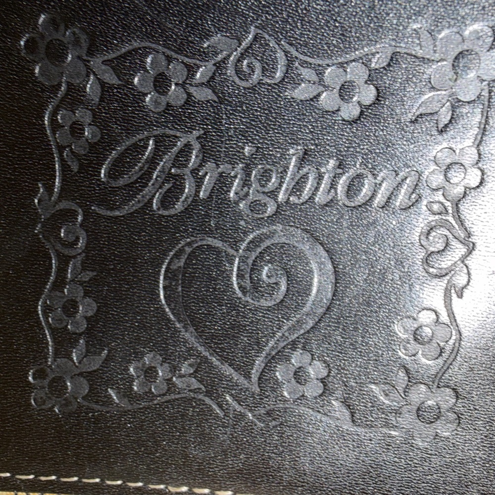 Vintage, black and Tan Brighton brand Woven Shoulder Bag - Picture 15 of 15